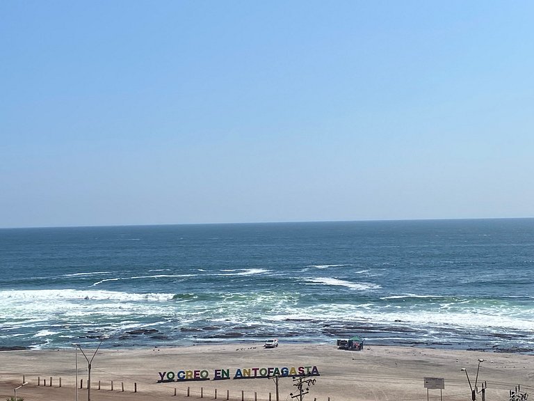 Tranquilo Dpartamento frente al mar Playa Llacolen